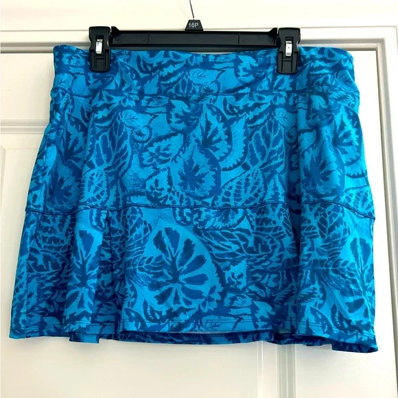 NWT! Reel Legends Women’s Performance Reel-Tec UPF 50+Aqua Blue Skort Size Large - Picture 4 of 12